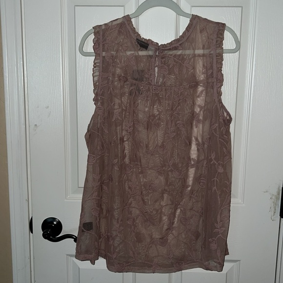 Torrid Ruffle Embroidered Blouse - Picture 9 of 10